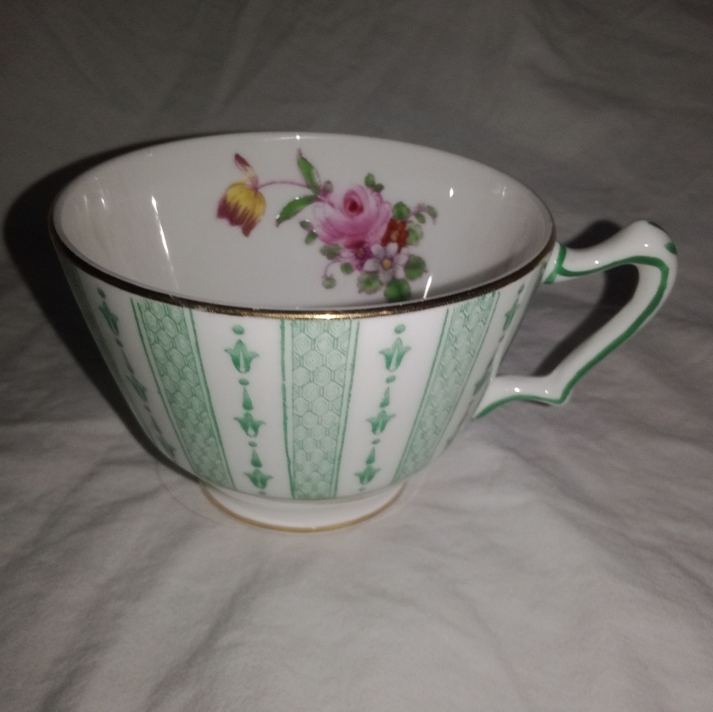 Vintage Crown Staffordshire Tea Cup England